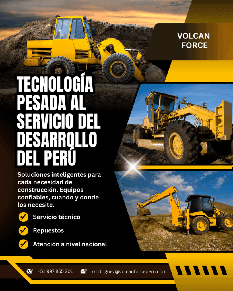 venta de maquinaria pesada, Volcan Force SAC